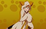  animal_ears animal_hood artist_request blazblue cat_ears cat_hood cosplay fake_animal_ears highres hood noel_vermillion solo taokaka taokaka_(cosplay) 