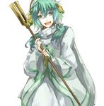  bad_id bad_pixiv_id green_eyes green_hair hair_tubes ion long_hair male_focus shiratama_moyashi sidelocks smile solo staff tales_of_(series) tales_of_the_abyss twintails white_background 