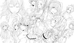  aleksander_nikolaevich_her ekaterina_kurae elizabeth_(seikon_no_qwaser) fujiomi_taisuku gothic_lolita joshua_phrygianos katsuragi_hana lineart lolita_fashion mitarai_fumika monochrome oribe_mafuyu phrygianos_joshua seikon_no_qwaser sendou_mutsumi taisuku_fujiomi teresa_beria tsujido_miyuri tsujidou_miyuri 