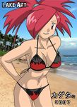  asuna_(pokemon) beach bikini kageta pokemon swimsuit 