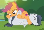  2019 69_position animated balls butt cub cutie_mark digital_media_(artwork) equine erection female feral friendship_is_magic hair horse justis loop male mammal my_little_pony oral penetration penis pony rumble_(mlp) scootaloo_(mlp) sex tongue wings young 