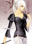  d.gray-man klaud_nine saji_yuhki sword weapon white_hair 