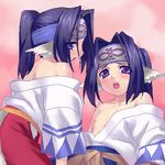  animal_ears blush brothers doriy guraa lowres multiple_boys nipples open_clothes open_mouth open_shirt otoko_no_ko shirt siblings twins utawareru_mono zen 