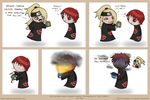  akatsuki_(naruto) chibi deidara naruto naruto_shippuuden sasori saurien 