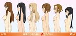  akiyama_mio black_hair breasts brown_hair bust_chart chart hirasawa_yui k-on! kotobuki_tsumugi nakano_azusa tainaka_ritsu yamanaka_sawako 