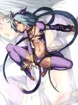  animal_ears anklet barefoot blue_hair cat_ears feet flat_chest fumio_(rsqkr) green_eyes jewelry long_hair meracle_chamlotte o-ring solo star_ocean star_ocean_the_last_hope stirrup_legwear tail thighhighs toeless_legwear toes zoom_layer 