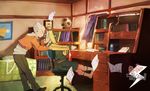  bad_id bad_pixiv_id bedroom chair desk endou_mamoru frustrated gouenji_shuuya homework inazuma_eleven inazuma_eleven_(series) indoors male_focus multiple_boys paper tears test uniform 