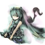  aqua_eyes aqua_hair bad_id bad_pixiv_id hatsune_miku hori_kotatsu long_hair musical_note solo vocaloid 