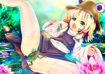  bangs frog hat moriya_suwako solo teruru touhou 