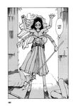  blade hard_translated monochrome tokyo_akazukin vivi_(tokyo_akazukin) wedding_dress 