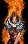  fire sara_pezzini stjepan_sejic tagme torn_clothes witchblade 