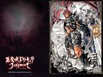  aeon akumajo_dracula alucard castlevania castlevania:_symphony_of_the_night castlevania_ii:_simon&#039;s_quest castlevania_iii:_dracula&#039;s_curse castlevania_judgement castlevania_judgment obata_takeshi official_art simon_belmondo simon_belmont wallpaper 