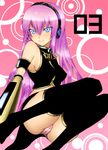  daive long_hair megurine_luka panties solo thighhighs underwear very_long_hair vocaloid 