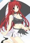  artist_request brown_eyes kousaka_tamaki race_queen red_hair solo to_heart_2 