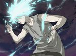  1boy electricity hunter_x_hunter killua_zoldyck male male_focus solo 