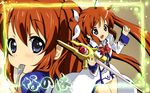  467 k-on! mahou_shoujo_lyrical_nanoha mahou_shoujo_lyrical_nanoha_strikers parody takamachi_nanoha wallpaper 