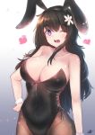  animal_ears bunny_ears bunny_girl cleavage hiromaster_sinta_jh pantyhose 