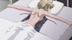  bed breasts koukaku_no_regios large_breasts lossy-lossless nina_antalk screencap sideboob sleeping solo 