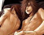  incest lily_(artist) lowres male_focus multiple_boys naruto naruto_shippuuden nude shirtless tattoo uchiha_itachi uchiha_madara yaoi 