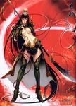  breasts duplicate guan_yu large_breasts long_hair sayo_tanku solo wide_hips 