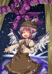  alien_soldier aruse_yuushi crossover epsilon1 music mystia_lorelei singing solo star touhou 