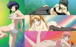  bra duplicate kimi_ga_aruji_de_shitsuji_ga_ore_de kuonji_miyu kuonji_shinra kuonji_yume lingerie multiple_girls natose panties panties_under_pantyhose pantyhose screencap stitched thighhighs third-party_edit underwear 