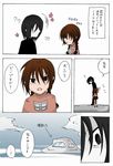  1girl madotsuki sekomumasada_sensei space_craft translation_request yume_nikki 