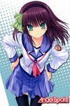  angel_beats! na-ga seifuku thigh-highs yurippe 