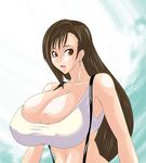  7961_shiki breasts final_fantasy final_fantasy_vii huge_breasts long_hair tifa_lockhart 