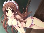  asahina_mikuru breasts cameltoe cleavage lingerie maid_cap mole suzumiya_haruhi_no_yuuutsu underwear 