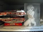  bra food freezer frozen ice_block in_container in_refrigerator lingerie mapo_doufu monochrome panties paper_child papercraft photo refrigerator sasaki_yukinojou solo underwear underwear_only 