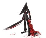  armband blood death formal guro helmet j-e-m-g knife male_focus pyramid_head silent_hill silent_hill_(movie) suit 