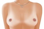  acerbi areolae bad_id bad_pixiv_id bikini_tan breasts close-up copyright_request glands_of_montgomery head_out_of_frame jewelry mole mole_on_breast necklace nipples realistic simple_background small_breasts solo tan tanline topless white_background 
