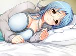  bed blue_hair classroom foreplay glasses nitroplus school sex sumaga teacher 