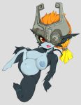  areola belly female humanoid imp looking_at_viewer midna navel nintendo nipples nude overweight overweight_female pussy red_eyes simple_background slugbox solo the_legend_of_zelda twili twilight_princess video_games white_background yellow_sclera 