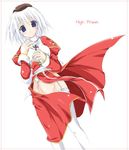  high_priest no_panties ragnarok_online solo thighhighs tokita white_hair 