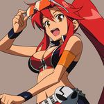  cleavage tagme tengen_toppa_gurren_lagann vector yoko 