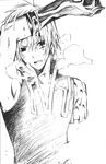  allen_walker d.gray-man hoshino_katsura male monochrome 