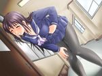  bent_over black_legwear black_pantyhose couldn&#039;t_hold_it desperation gotta_go hallway legwear pantyhose pee peeing peeing_self school_uniform schoolgirl serafuku skirt skirt_lift sky_house source_request tears tights wetting 