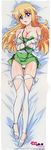  absurdres artist_request blue_eyes breast_hold breasts bridal_gauntlets cleavage dakimakura elf full_body highres large_breasts long_hair panties pointy_ears skirt solo thighhighs tiffania_westwood underwear zero_no_tsukaima 