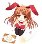  1girl asahina_mikuru breasts bunnygirl_costume bunnysuit female full_body lowres simple_background solo suzumiya_haruhi_no_yuuutsu 
