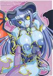  astaroth astaroth_(shinrabanshou) bb breasts cum demon_girl highres horns large_breasts shinrabanshou succubus tail wings 