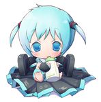  aqua_eyes aqua_hair baby baby_bottle bad_id bad_pixiv_id bottle chibi chitose_kiiro hatsune_miku solo twintails vocaloid younger 