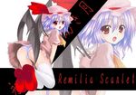  bad_id bad_pixiv_id hat panties remilia_scarlet ribbon solo thighhighs touhou underwear utakata_(kochou_no_yume) wings 