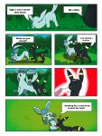  3:4 absurd_res anal animal_genitalia anus backsack ball_lick balls black_balls bodily_fluids butt_sniffing canine_genitalia comic cum cum_in_mouth cum_inside drinking drinking_cum duo eeveelution english_text erection fellatio feral foxretro generation_2_pokemon generation_4_pokemon genital_fluids genitals glaceon hi_res knot knotted_penis licking looking_pleasured male male/male nintendo oral orgasm penile penis pokemon pokemon_(species) raised_tail rimming rimming_male sex sniffing sucking tail text tongue umbreon 