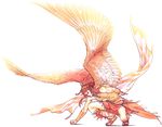  braid hands harukanaru_toki_no_naka_de harukanaru_toki_no_naka_de_4 kiske male_focus red_eyes red_hair sandals sazaki solo wings 