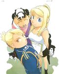  arakawa_hiromu black_hayate den_(fma) fullmetal_alchemist may_chang riza_hawkeye shao_may winry_rockbell 