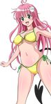  bikini extraction lala_satalin_deviluke swimsuits to_love_ru vector 