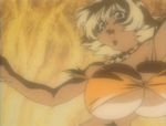  animated animated_gif bouncing_breasts breasts dancing huge_breasts jewelry jungle_de_ikou lowres mii_(jungle_de_ikou) necklace solo 