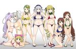  barasuishou bikini blonde_hair blue_eyes blush bow breast_press breasts brown_hair choker cleavage curvy drill_hair everyone eyepatch flower green_eyes green_hair hair_bow hands_on_hips hat heterochromia high_heels hina_ichigo huge_breasts jt_dong-agyoku kanaria kirakishou kneeling large_breasts lineup long_hair lowleg lowleg_bikini lying micro_bikini multiple_girls older on_side open_mouth pink_bow purple_eyes purple_hair red_eyes rose rozen_maiden shinku shoes short_hair siblings side-tie_bikini sideboob silver_hair sisters smile souseiseki suigintou suiseiseki swimsuit symmetrical_docking tongue twin_drills twins twintails underboob very_long_hair yellow_eyes 